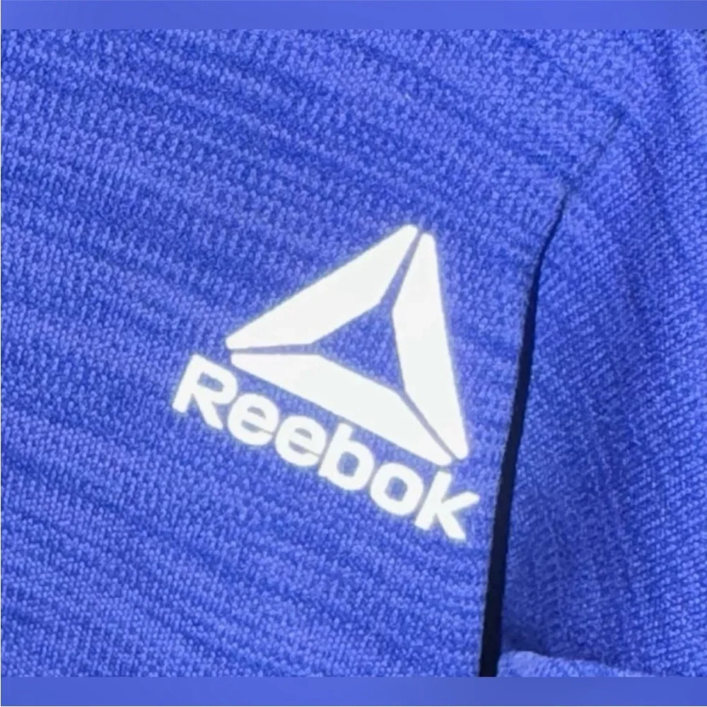 Reebok Blue Athletic T-Shirt Mens size L - Picture 2 of 3